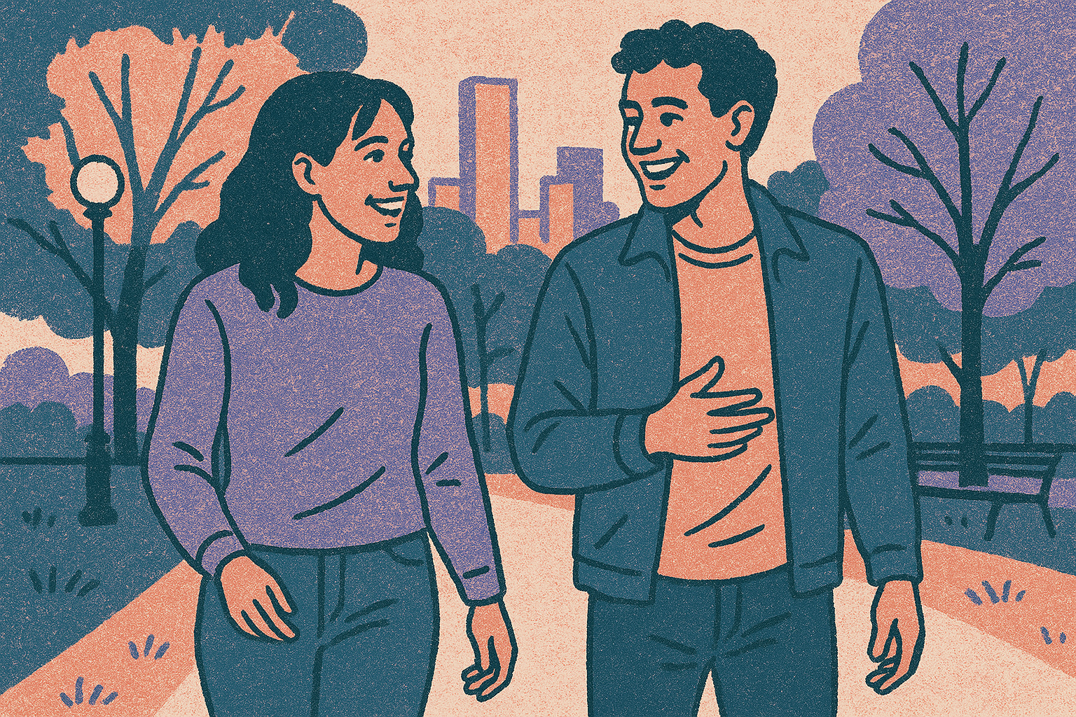 Thumbnail of blog post titled How to Flirt with Confidence: The Ultimate Guide to Reading Signs, Making a Connection, and Never Being Creepy