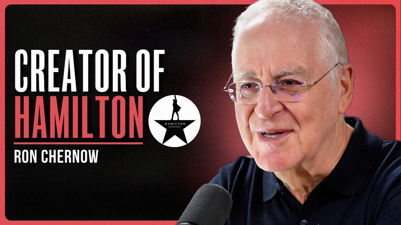 Thumbnail of podcast titled PAIN, POWER, PURPOSE: The Emotional Struggles of Alexander Hamilton and Mark Twain (Ron Chernow)