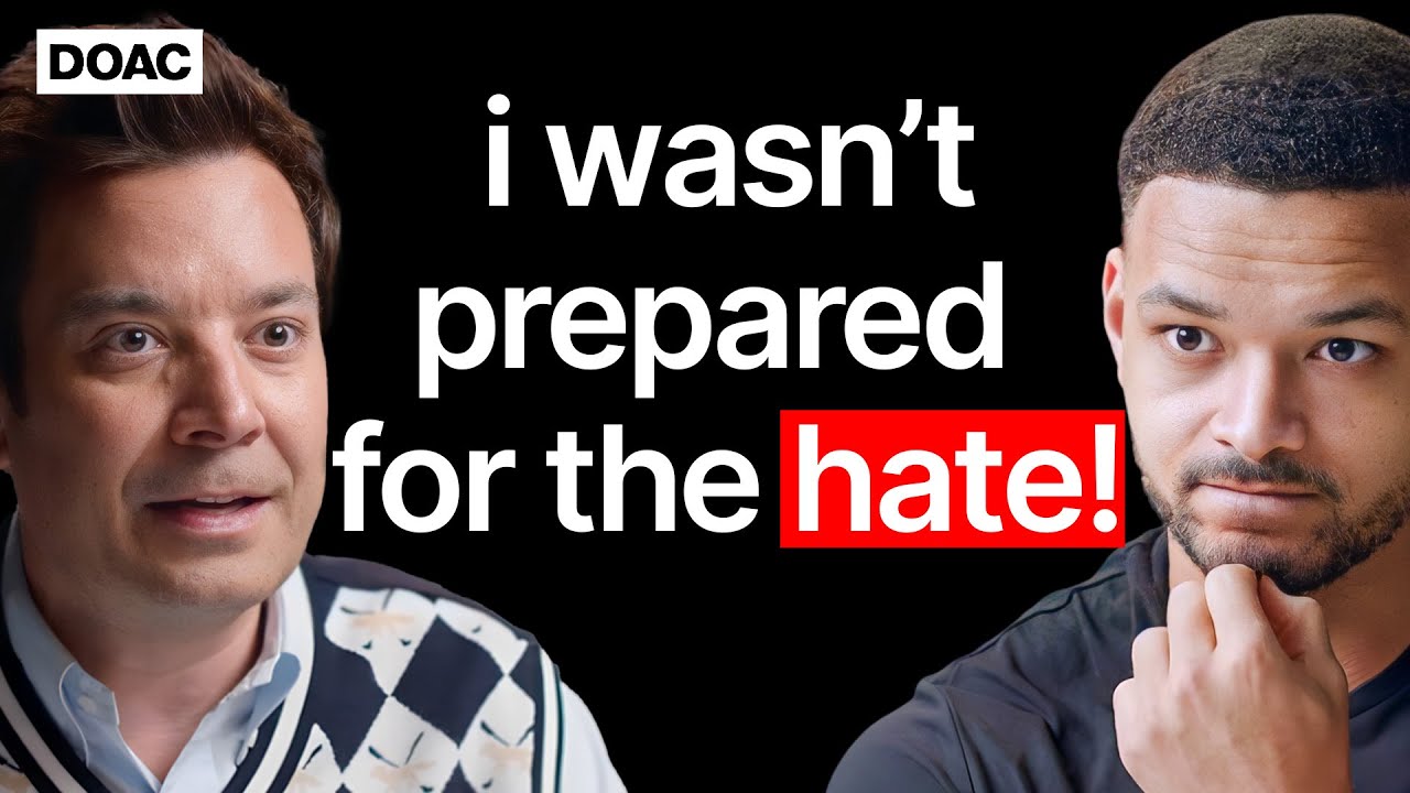 Thumbnail of podcast titled Jimmy Fallon: I Didn't Expect It To Be This Brutal! The Hate Was Something I Wasn’t