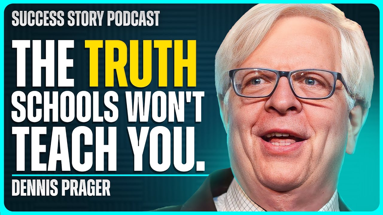 Thumbnail of podcast titled Why Traditional Values Are the Foundation of Success | Dennis Prager - Radio Host & PragerU Founder