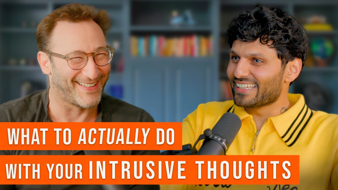 Thumbnail of podcast titled The Myth of the Perfect Meditator with podcaster Jay Shetty | A Bit of Optimism Podcast